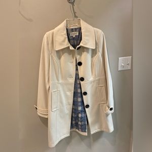 MERONA WHITE PEA COAT